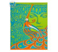 Poster The Byrds & The Doors - 1968 Psychedelic Wall Art 12X16/16X20/18X24/24X36