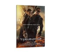 Poster The Terminator, iconico film d'azione fantascientifico con un cyborg assassino dal futuro (10) poster stampa artistica da parete foto da appendere per la famiglia, 20 x 30 cm