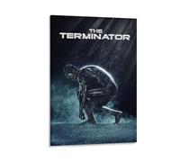Poster The Terminator, iconico film d'azione fantascientifico con un cyborg assassino dal futuro (30) poster stampa artistica da parete foto da appendere per la famiglia, 60 x 90 cm