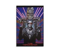 Poster The Terminator, iconico film d'azione fantascientifico con un cyborg assassino dal futuro (4) poster stampa artistica da parete foto pittura poster da appendere immagine decorazione familiare