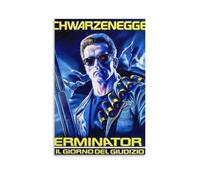 Poster The Terminator, iconico film d'azione fantascientifico con un cyborg assassino dal futuro (7) poster stampa artistica da parete foto da appendere per la famiglia, 20 x 30 cm
