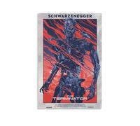 Poster The Terminator, iconico film d'azione fantascientifico con un cyborg assassino dal futuro (8) poster stampa artistica da parete foto da appendere decorazione per la famiglia 40 x 60 cm