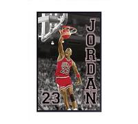 Poster Theissen Michael Jordan NBA 23 Slam Dunk - Mattemodulo 11x17 inch