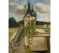 Poster Torre Castello Francese Arte Romantica da Parete Castello -...