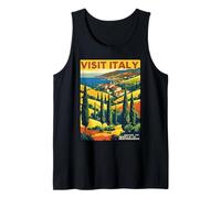 Poster turistico Vintage Italia Anni '40 Stile retrò Italiano Donne Canotta