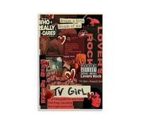 Poster TV Girl retrò rock vintage musica poster per stanza estetica su tela decorazione per camera da letto 30 x 45 cm