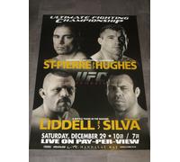 Poster UFC 79 Georges St-Pierre GSP Hughes Wanderlei Silva Chuck Liddell MMA