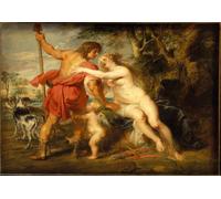 Poster Venere e Adone - Baroque Love Wall Art - 16x12/20x16/24x18/36x24
