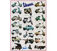 Poster VESPA Storiche - Ed. Sigem