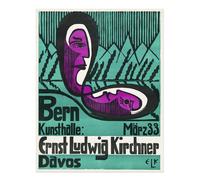 Poster vibrante espressionista da parete di Kirchner Premium Quality