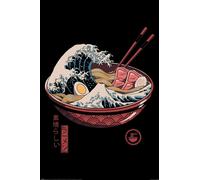 Poster Vincent Trinidad Grande Onda Di Ramen 61x91,5 Cm | 24x36 In Nuovo Anime