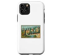 Poster vintage anni '50, Torino, Italia, viaggio, grafica artistica Custodia per iPhone 11 Pro