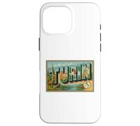 Poster vintage anni '50, Torino, Italia, viaggio, grafica artistica Custodia per iPhone 16 Pro Max