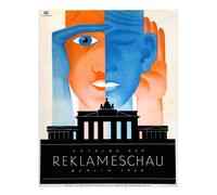 Poster vintage Art Deco Wall Art Berlino 1929 qualità premium