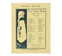 Poster vintage Aubrey Beardsley Wall Art - The Yellow Book 1895