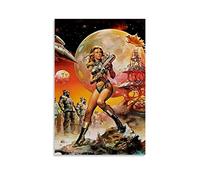 Poster vintage Barbarella Decorazione della parete della decorazione della parete del regalo su tela per la camera da letto, 20 x 30 cm