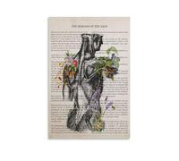 Poster vintage con anatomia dei muscoli della schiena, stampa artistica da parete, 60 x 90 cm