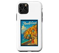 Poster vintage da viaggio in Costiera Amalfitana Italia anni '50 Custodia per iPhone 11 Pro