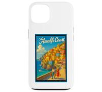 Poster vintage da viaggio in Costiera Amalfitana Italia anni '50 Custodia per iPhone 13