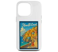 Poster vintage da viaggio in Costiera Amalfitana Italia anni '50 Custodia per iPhone 13 Pro