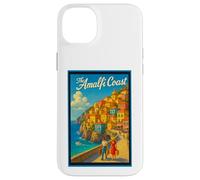 Poster vintage da viaggio in Costiera Amalfitana Italia anni '50 Custodia per iPhone 14 Plus