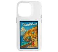 Poster vintage da viaggio in Costiera Amalfitana Italia anni '50 Custodia per iPhone 14 Pro