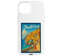 Poster vintage da viaggio in Costiera Amalfitana Italia anni '50 Custodia per iPhone 15 Plus