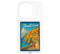 Poster vintage da viaggio in Costiera Amalfitana Italia anni '50 Custodia per iPhone 15 Pro