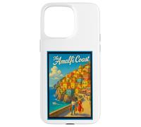 Poster vintage da viaggio in Costiera Amalfitana Italia anni '50 Custodia per iPhone 15 Pro Max