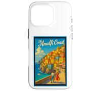 Poster vintage da viaggio in Costiera Amalfitana Italia anni '50 Custodia per iPhone 16 Pro