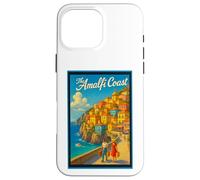 Poster vintage da viaggio in Costiera Amalfitana Italia anni '50 Custodia per iPhone 16 Pro Max