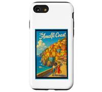 Poster vintage da viaggio in Costiera Amalfitana Italia anni '50 Custodia per iPhone SE (2020) / 7 / 8