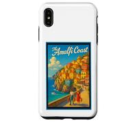 Poster vintage da viaggio in Costiera Amalfitana Italia anni '50 Custodia per iPhone XS Max