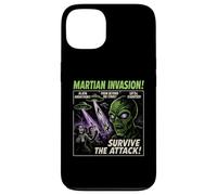 Poster vintage del film Alien Invasion di Martian Invasion, Halloween Custodia per iPhone 13