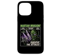 Poster vintage del film Alien Invasion di Martian Invasion, Halloween Custodia per iPhone 13 Pro Max