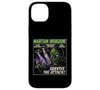 Poster vintage del film Alien Invasion di Martian Invasion, Halloween Custodia per iPhone 14 Plus