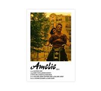 Poster vintage del film Amelie, decorazione per camera da letto, sport, ufficio, stanza, regalo, senza cornice, 30 x 45 cm