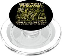 Poster vintage del film Experiments Of Terror Lab, Halloween PopSockets PopGrip per MagSafe