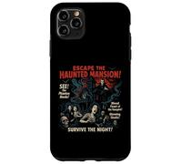 Poster vintage del film Haunted Mansion Escape, Halloween Custodia per iPhone 11 Pro Max