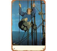 Poster vintage del film King Pirate, The 1967, targa in metallo retrò del film vecchio poster in metallo per TV bar regalo karaoke music club ristorante uomo grotta decorazione da parete 20 x 30 cm.
