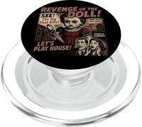 Poster vintage del film "La vendetta della bambola" PopSockets PopGrip per MagSafe