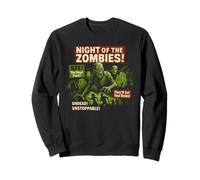 Poster Vintage del Film Notte degli Zombi di Halloween Felpa