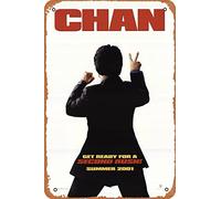 Poster vintage del film Rush Hour 2 (2001) in metallo stampato per bar, ristorante, club, caffè, ufficio, dormitorio, regalo per gli amanti della casa, 20,3 x 30,5 cm