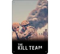 Poster vintage del film The Kill Team (2019), per bar, grotte, ufficio, garage, casa, decorazione artistica da parete, idea regalo, 30,5 x 20,3 cm