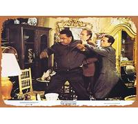 Poster vintage del film The Seven Ups, originale biglietto della hall 8 Roy Scheider Victor Arnold, retro del classico vecchio film, poster in metallo per TV bar, discoteca, ristorante, decorazione da