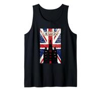 Poster Vintage di Liverpool, iconico Edificio sulla Bandiera del Regno Unito Canotta