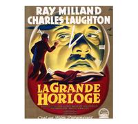 Poster Vintage Film Noir Wall Art - Qualità Premium La Grande Horloge