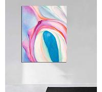 Poster Vintage Georgia o'Keeffe Tela Pittura Stampa Soggiorno Decorazione Domestica Moderna Arte della Parete Pittura a Olio Poster 70x100 cm Senza Cornice