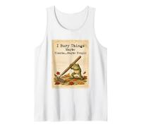 Poster Vintage I Bury Things Maybe Plants Maybe People Canotta