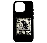 Poster vintage Kaiju Monster Ramen in stile giapponese invecchiato Custodia per iPhone 16 Pro